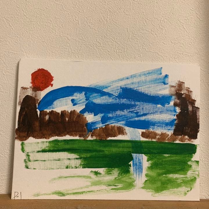 絵画2枚組