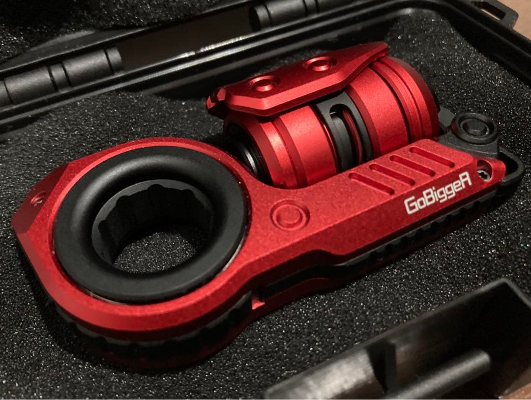 正規品　GoBiggeR Sinian アルミレッド　フィジェットトイ EDC
