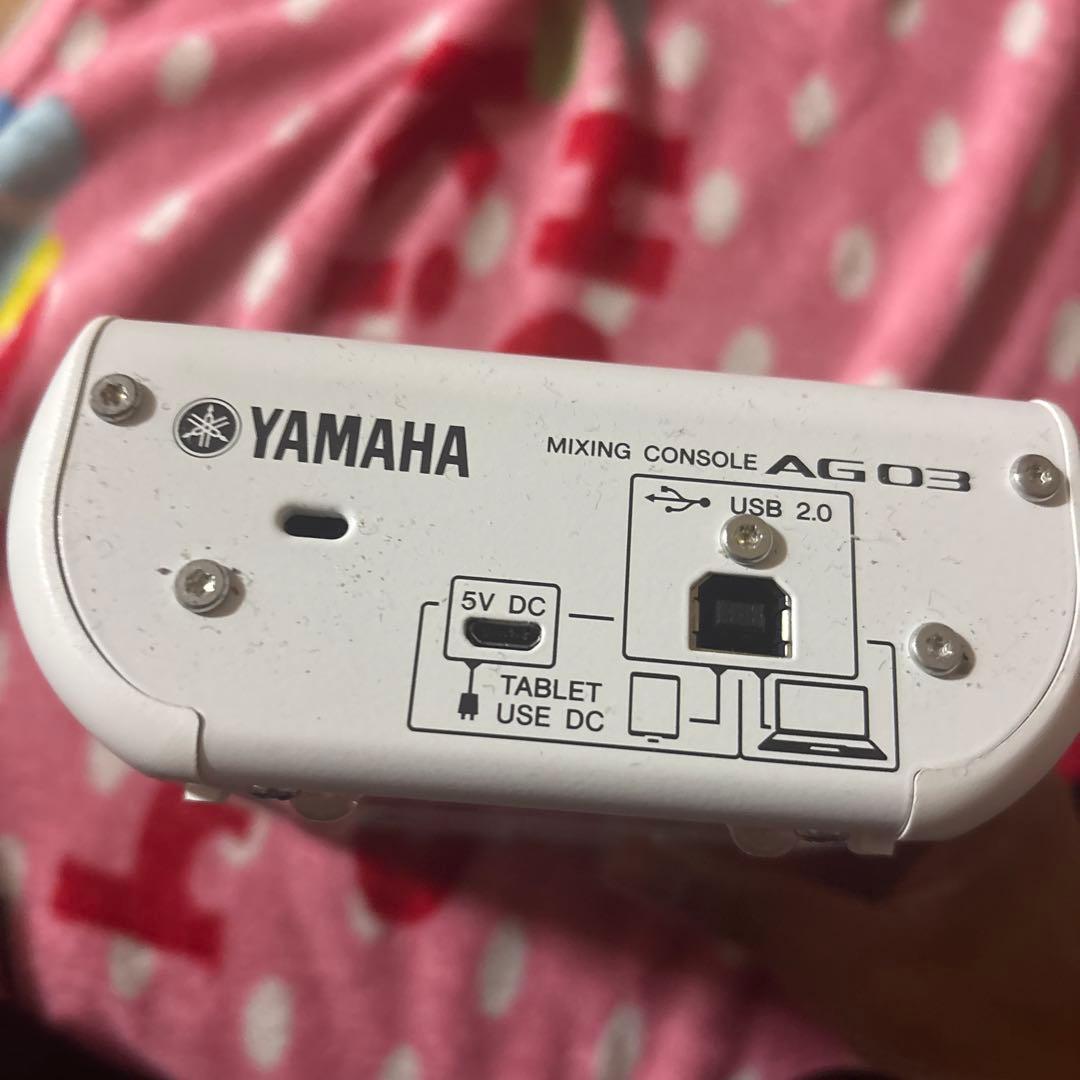 DJ機材 AG03 MK2 White