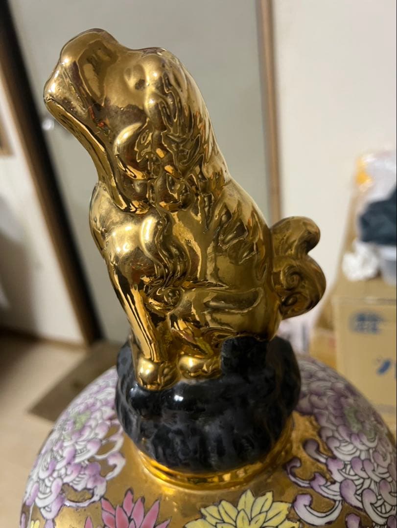 壺(中国アンテック美しい装飾)