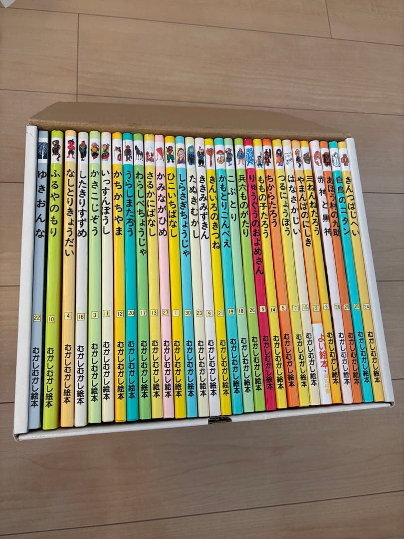【美品】むかしむかし絵本(全30巻)