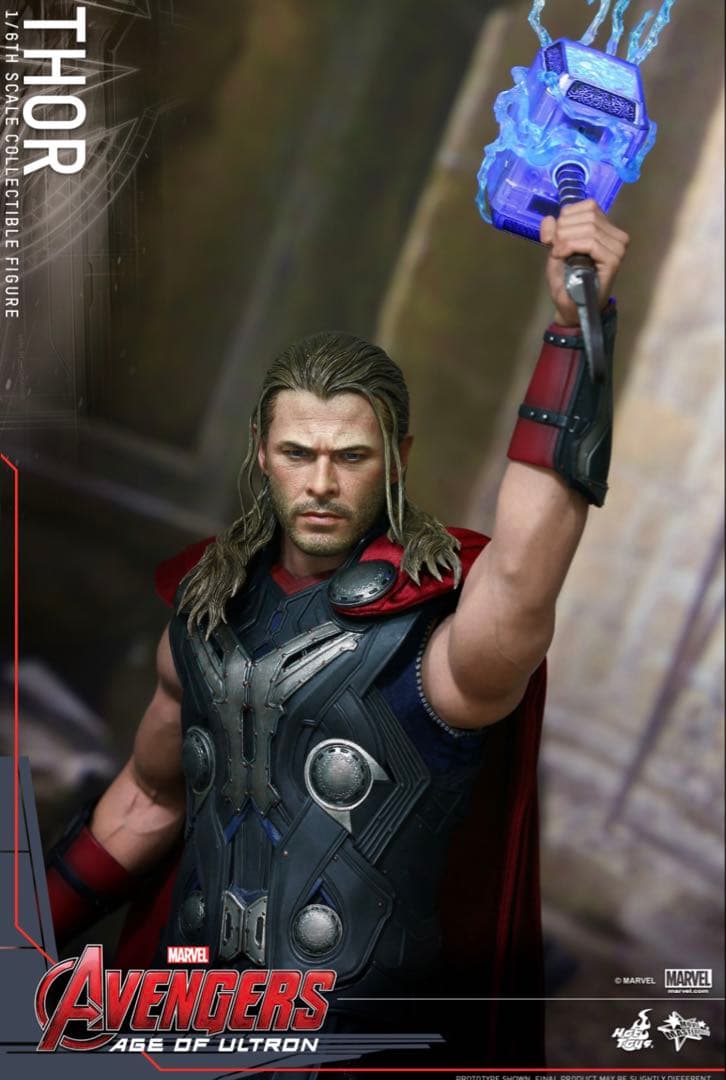 HOTTOYS マイティ・ソー 1/6 フィギュア ホットトイズ　アベンジャーズ