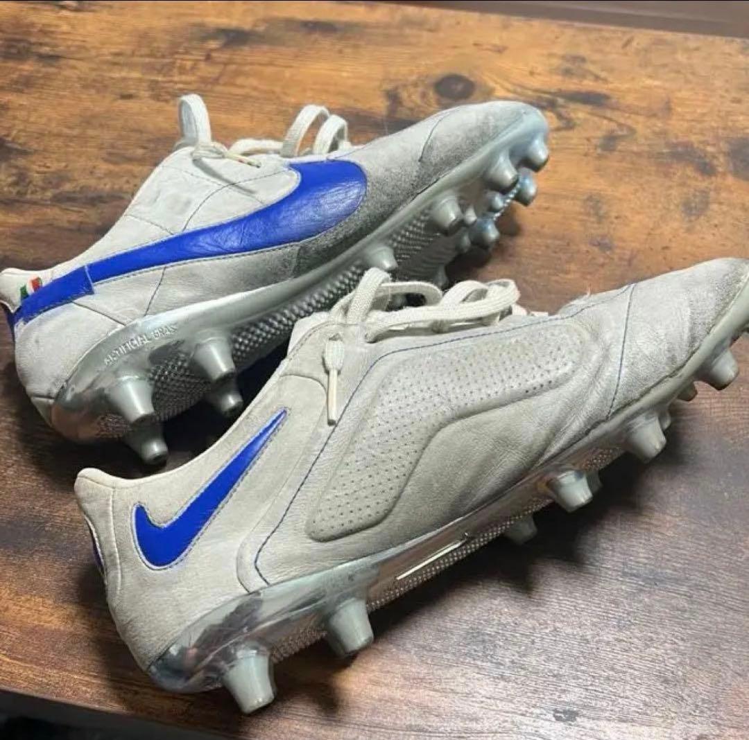 Nike スパイクシューズ 27cm ホワイト/ブルー