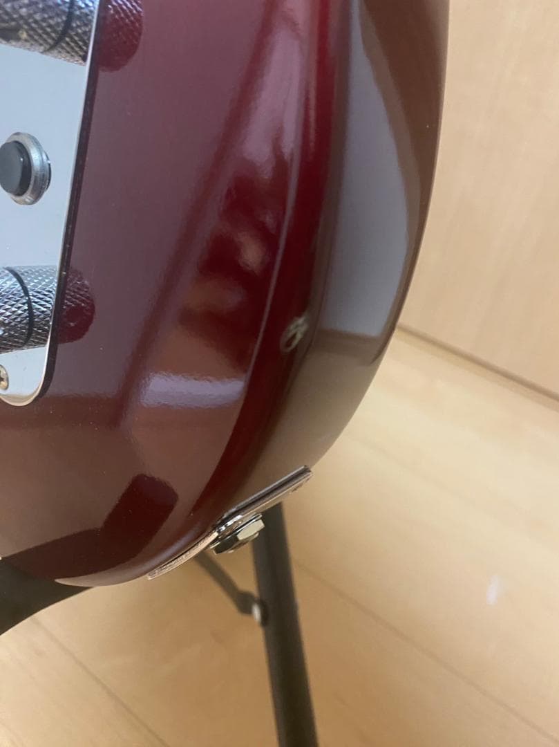 【Schecter】テレキャスター　赤系　美品