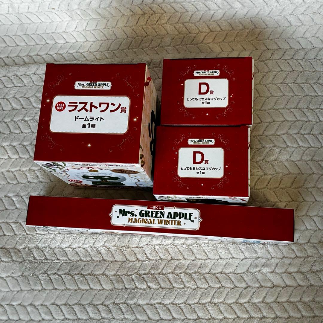 一番くじ　ミセスグリーンアップル　B賞　D賞　ラストワン