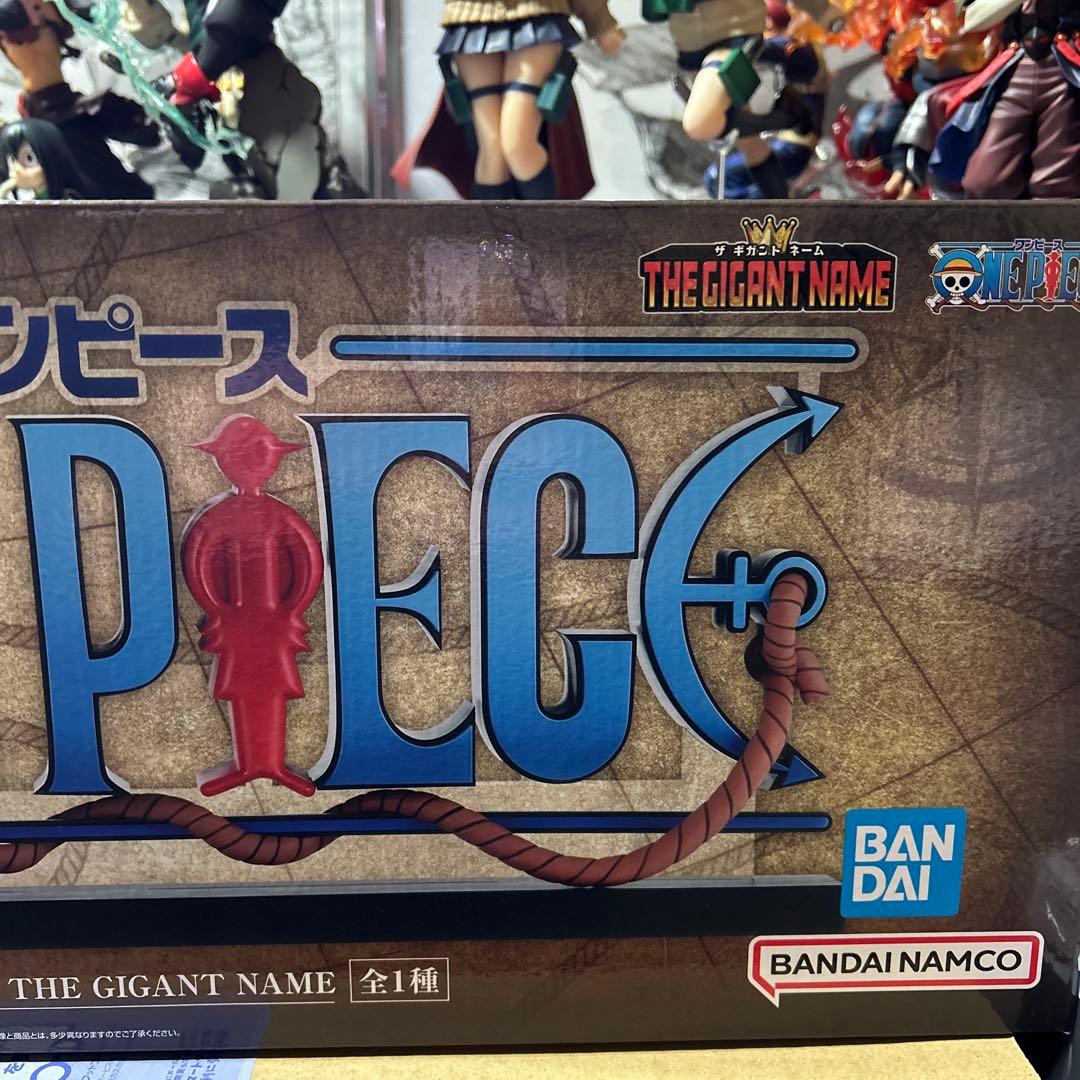 一番くじ ワンピース D賞 THE GIGANT NAME