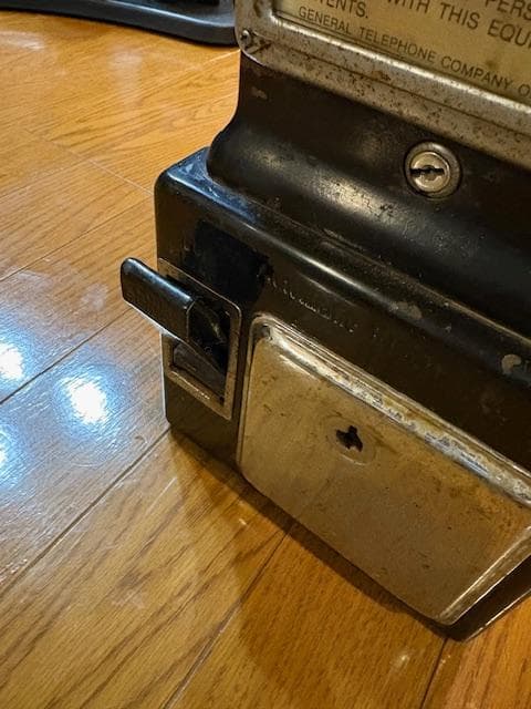 アメリカの公衆電話レトロ