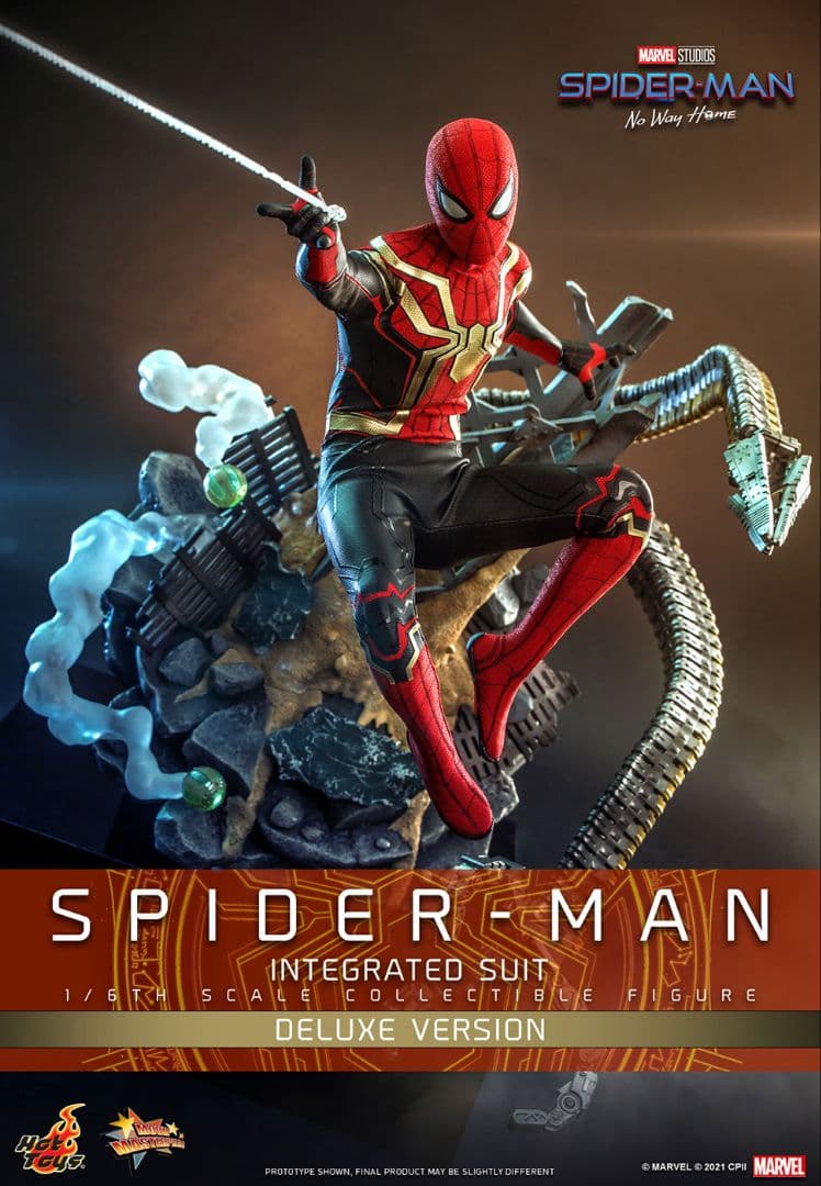 【週末限定値下】ホットトイズスパイダーマン インテグレーテッドスーツ　ボーナス付