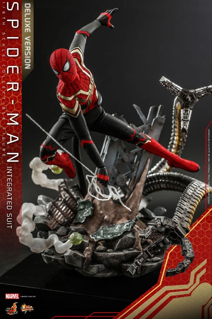【週末限定値下】ホットトイズスパイダーマン インテグレーテッドスーツ　ボーナス付