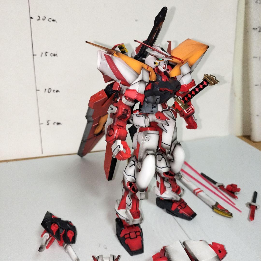 1/100 アストレイレッドフレーム改 塗装完成品 ガンプラ ガンダムSEED