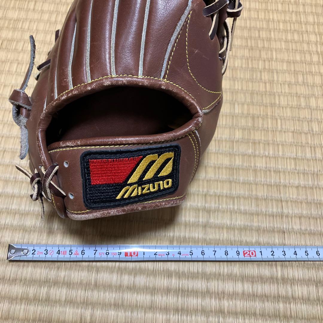 大人用　ミズノ 信義作 オーダー 希少 Mizuno 軟式グローブ　右投げ用