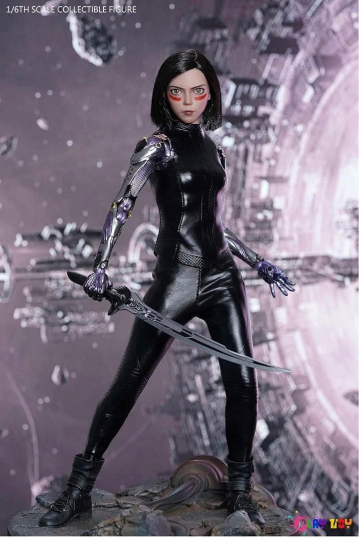PLAY TOY 1/6 Battle Angel 素体 ヘッド 可動目 セット