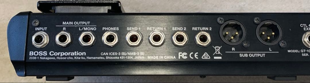 ギター BOSS GT-1000 Guitar Effects Processor
