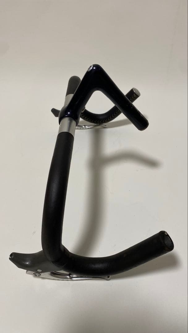 Cinelli アルミハンドル&ステム 革巻きカンパレバー付き