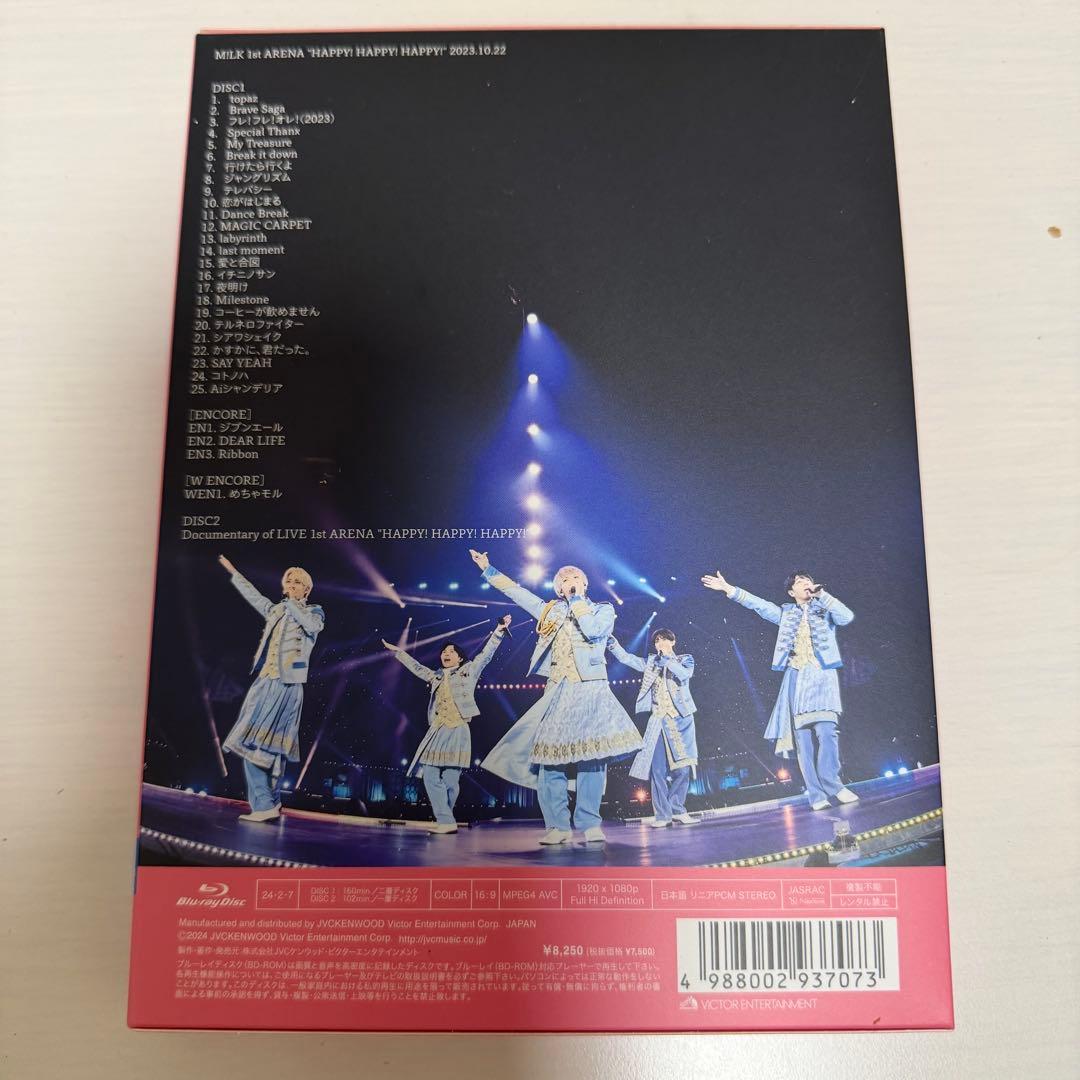 M!LK HAPPY HAPPY HAPPY 初回限定盤 Blu-ray