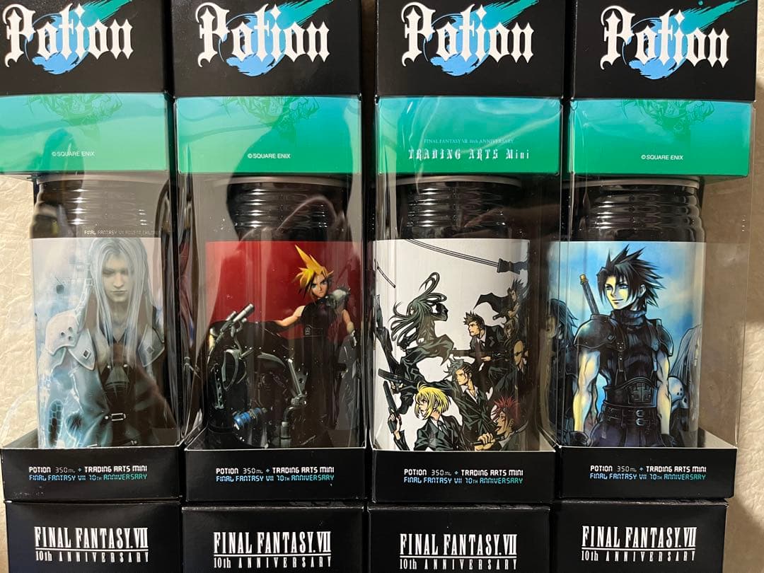 【未開封】ファイナルファンタジー7 ポーション　フィギュア付き 全8種セット