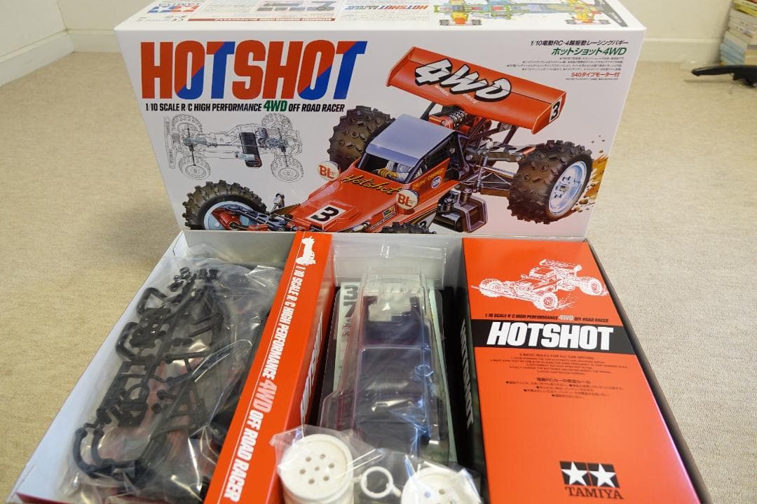 ホットショット タミヤ 1/10 RCキット　4輪駆動レーシングバギー