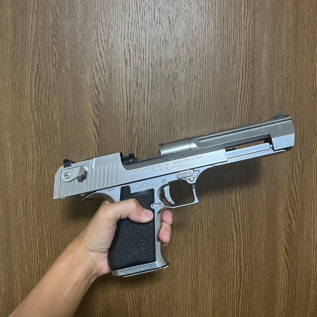 デザートイーグル50AE ガスガン シルバー