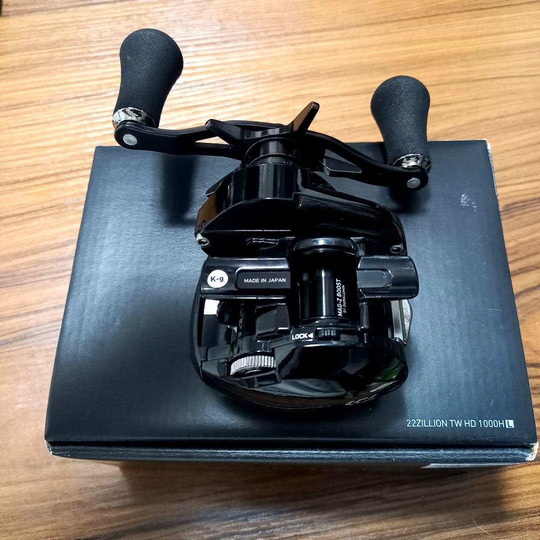 DAIWA ダイワ、22ジリオン TW HD 1000HL、付属品付