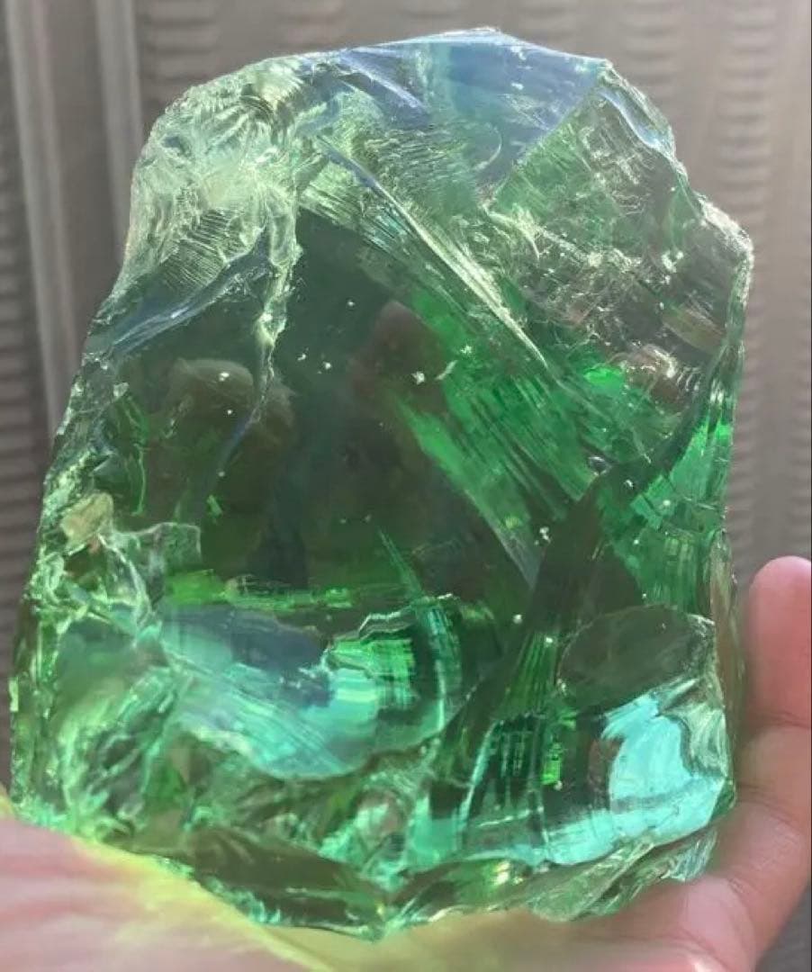 ✨本日限定セール✨アンダラクリスタル グリーン シエラネバダ産 約999g 特大