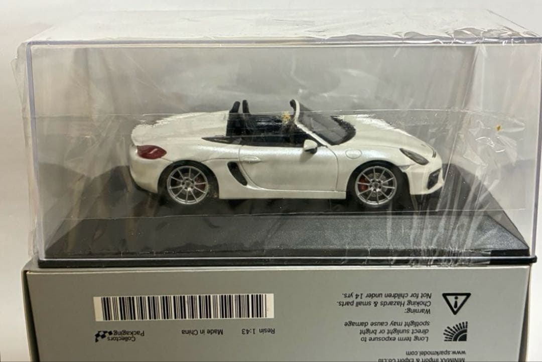ポルシェ ボクスター スパイダー ミニカー