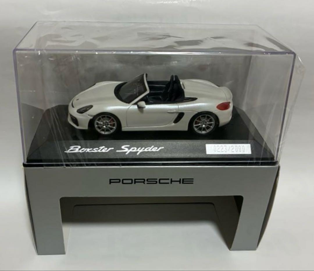 ポルシェ ボクスター スパイダー ミニカー