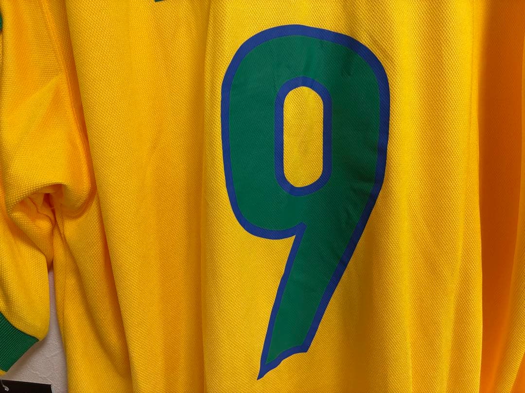 【正規品・新品】Nike 1998 ブラジル代表 9: ロナウド サイズXL