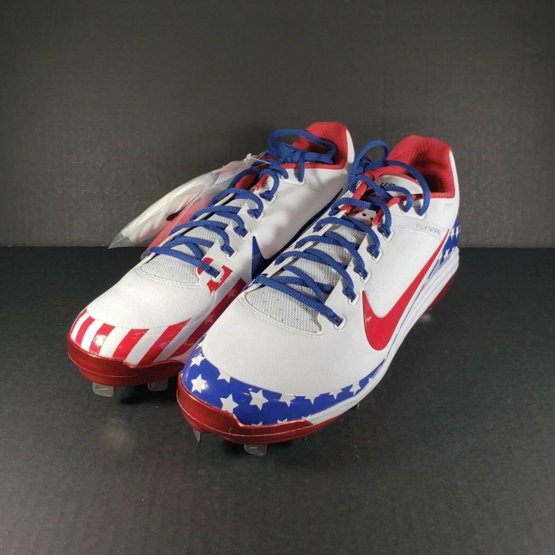 新品USA限定☆チームUSA★野球用NikeClipper30.5専用替え紐２組
