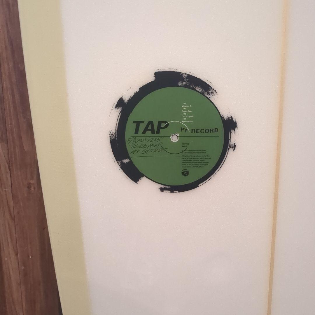 TappyRecord　5'8 GLASS FISH タッピーレコード　ツイン