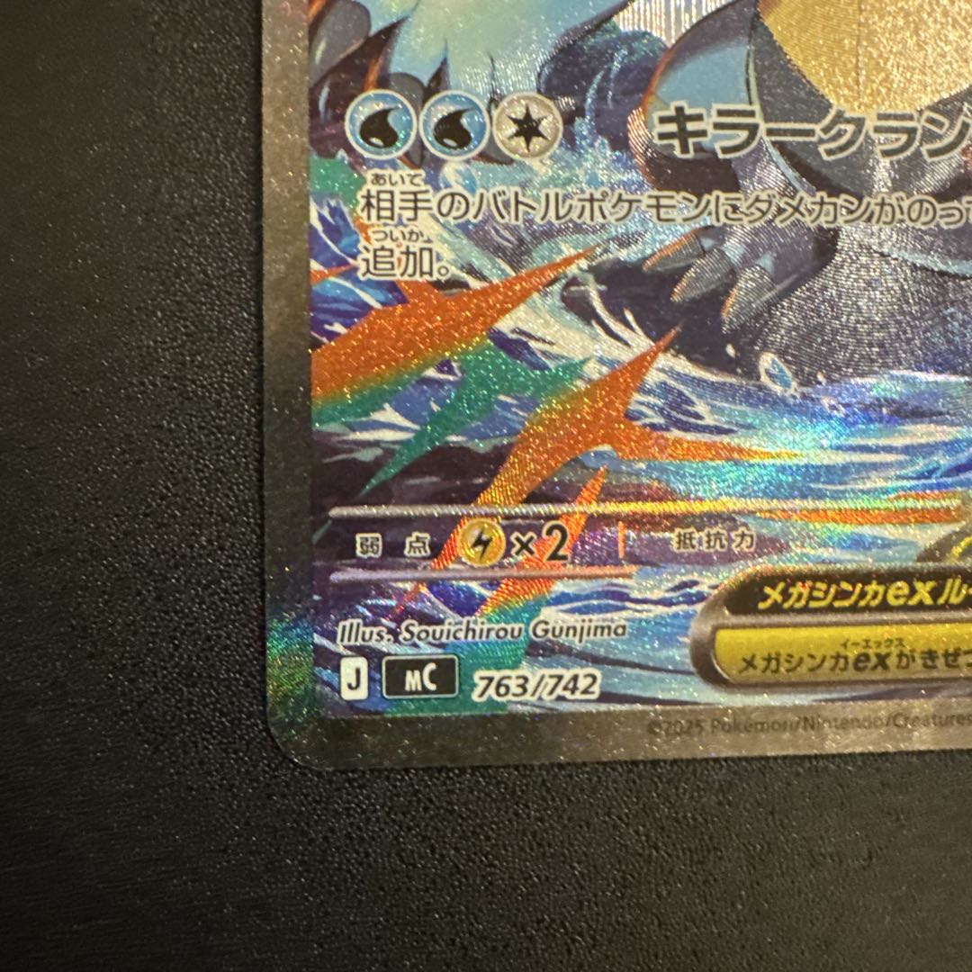 メガオーダイルex SAR仕様 763/742