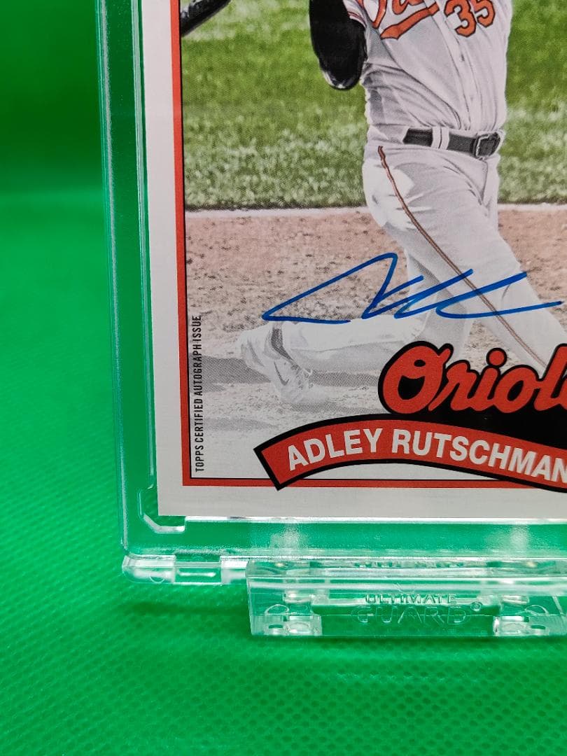 【美品】Adley Rutschman_オンカード直筆サイン_