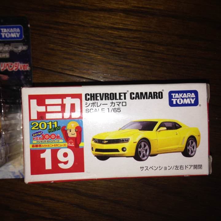 トランスフォーマー 限定 トミカ Ver. カマロ ミニカー 2台 セット