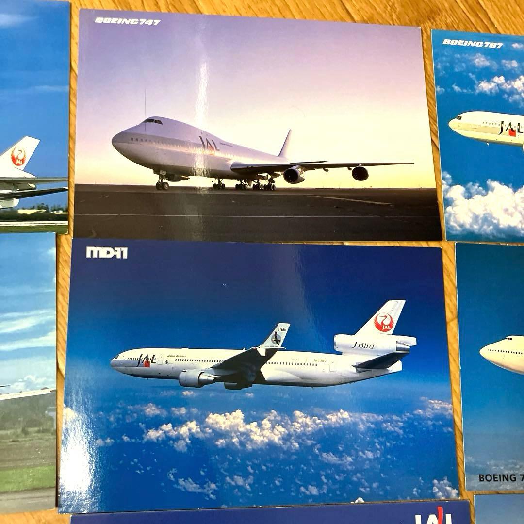 JAL 日本航空 ポストカード 16枚セット
