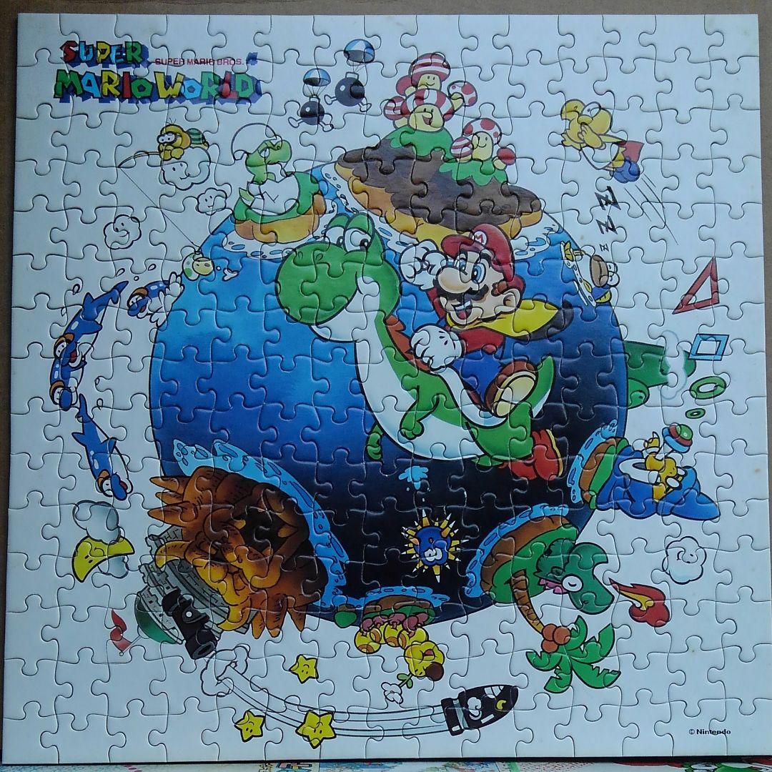 スーパーマリオ　ジグソーパズル2つセット
