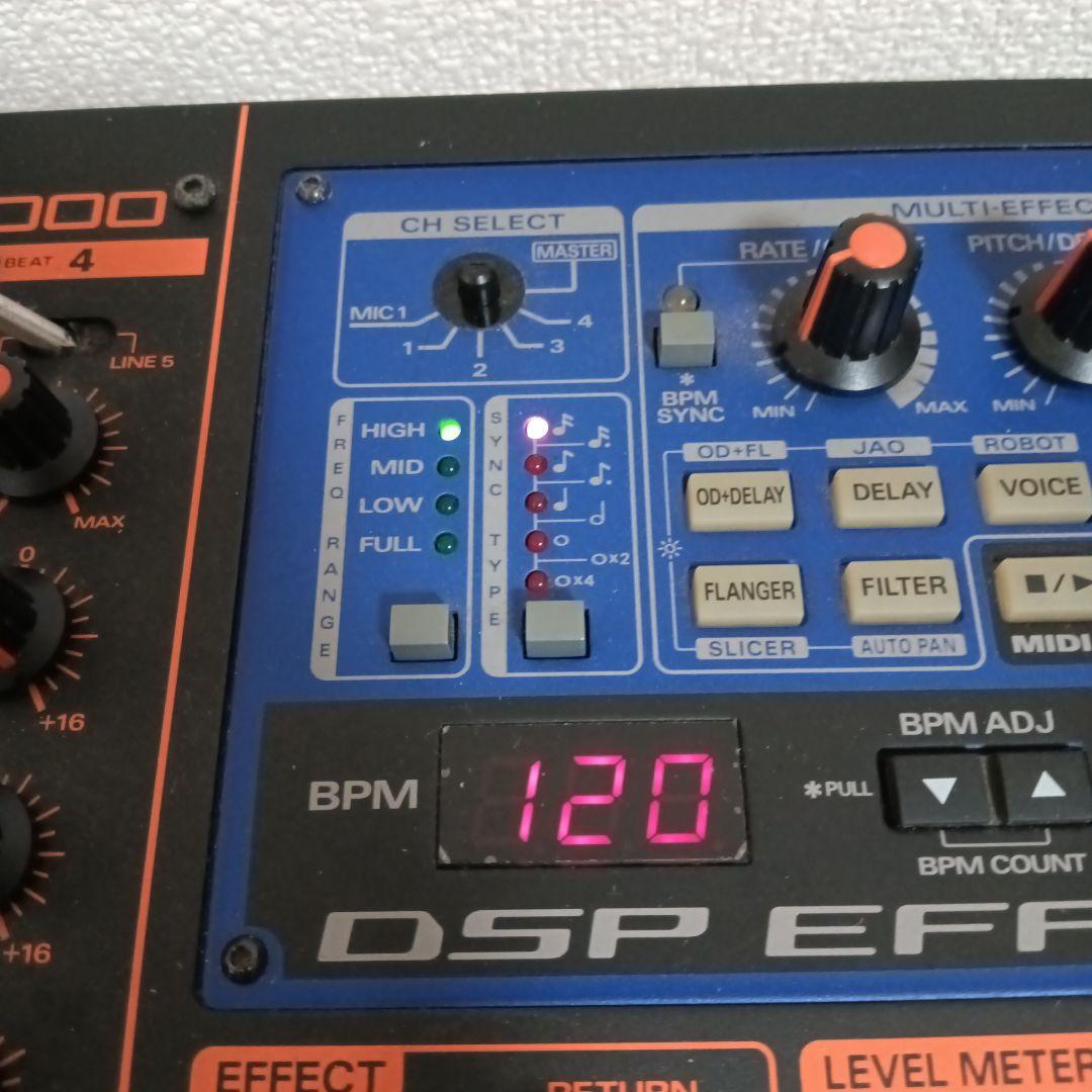 ROLAND DJ-2000 ミキサー 通電確認済 訳あり