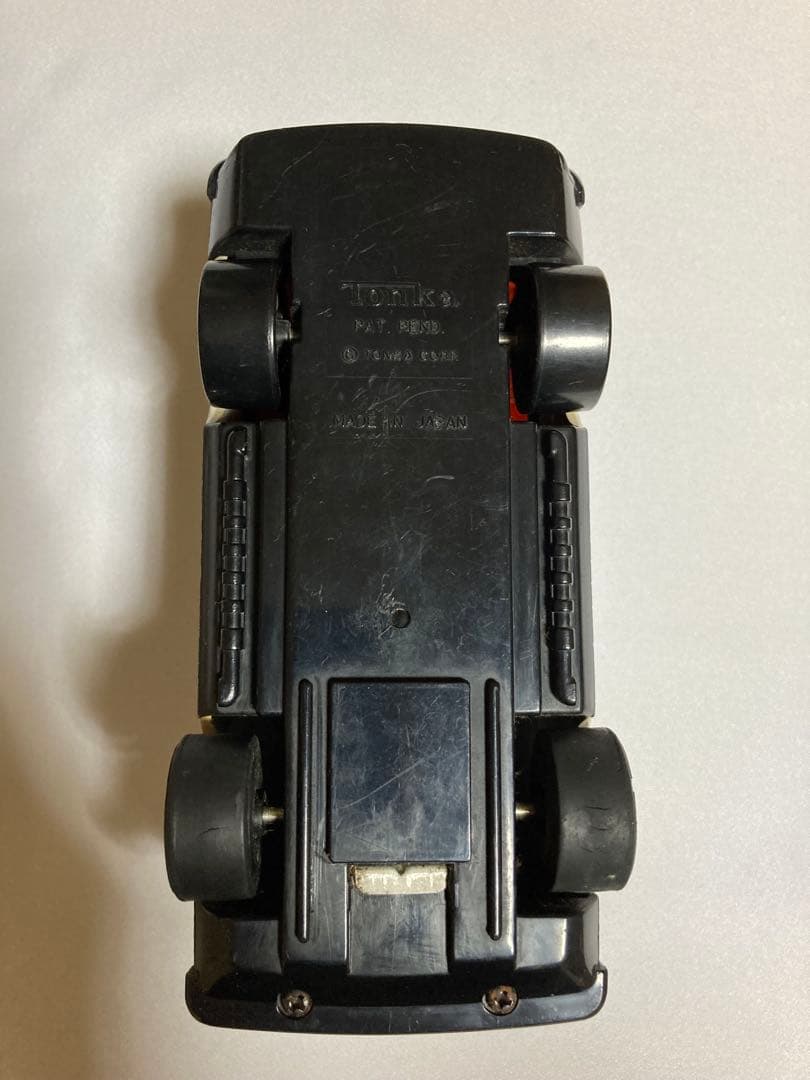 【まとめ売り4点】ブリキTONKA 救急車　ヘリ　汽車　イチコー電車