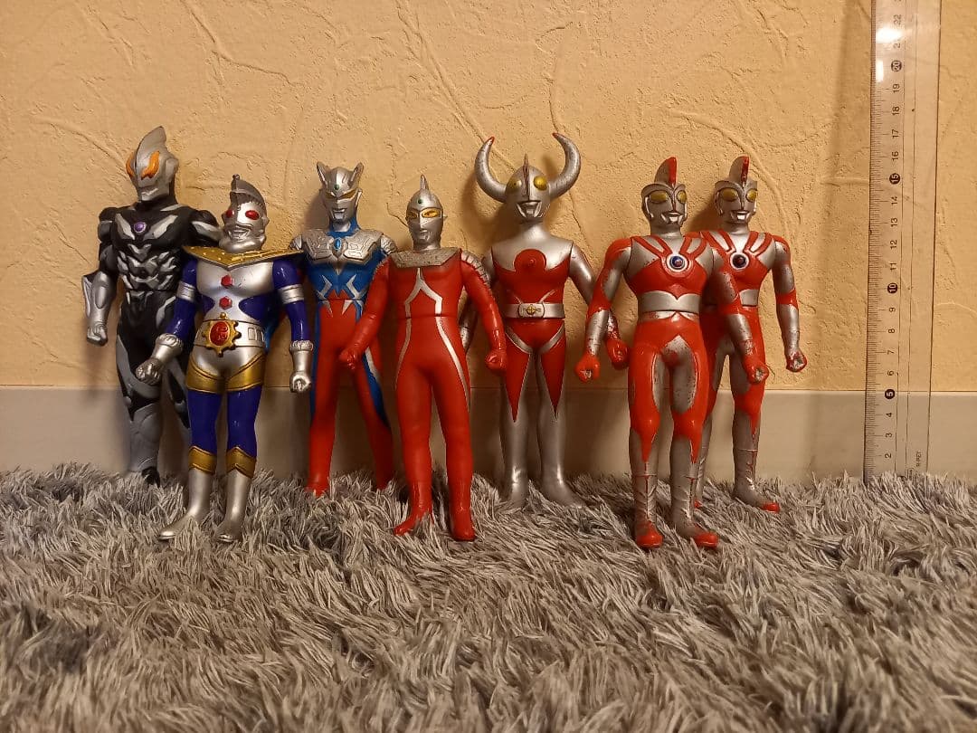 希少品ありウルトラマンフィギュアソフビ141体セット
