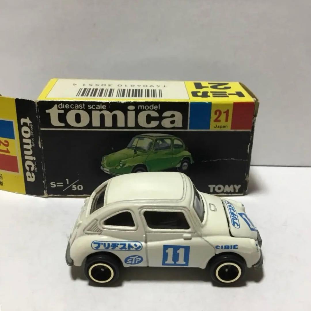 てんとう虫フェア ブリヂストン トミカ 21-4-7 スバル360 日本製