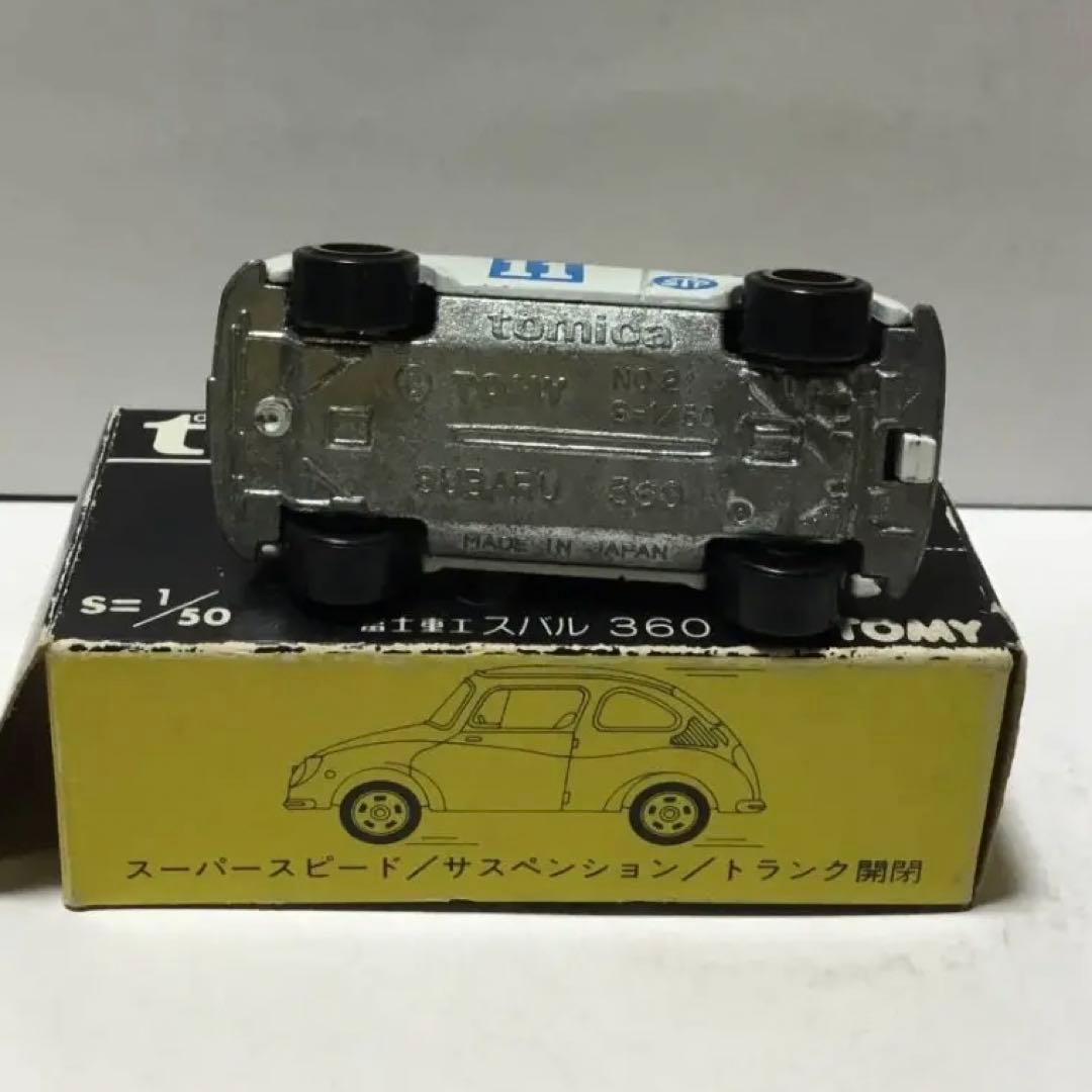 てんとう虫フェア ブリヂストン トミカ 21-4-7 スバル360 日本製