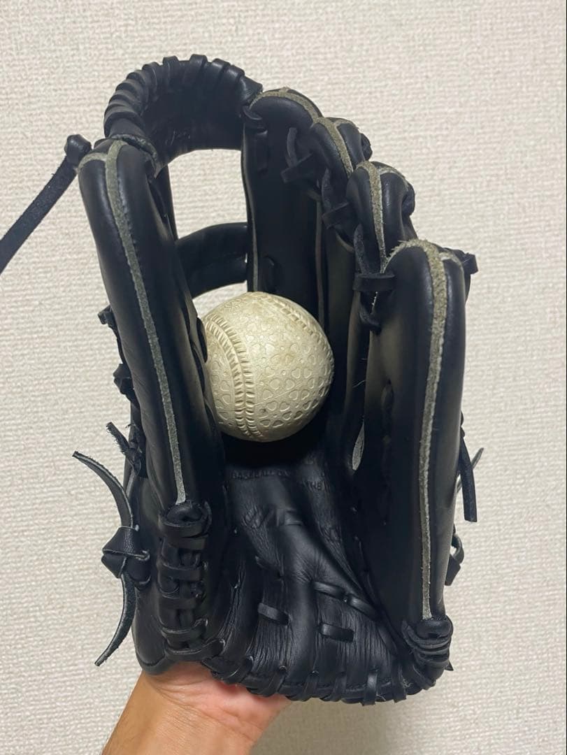 《状態抜群》Mizuno ビックM 軟式用グローブ