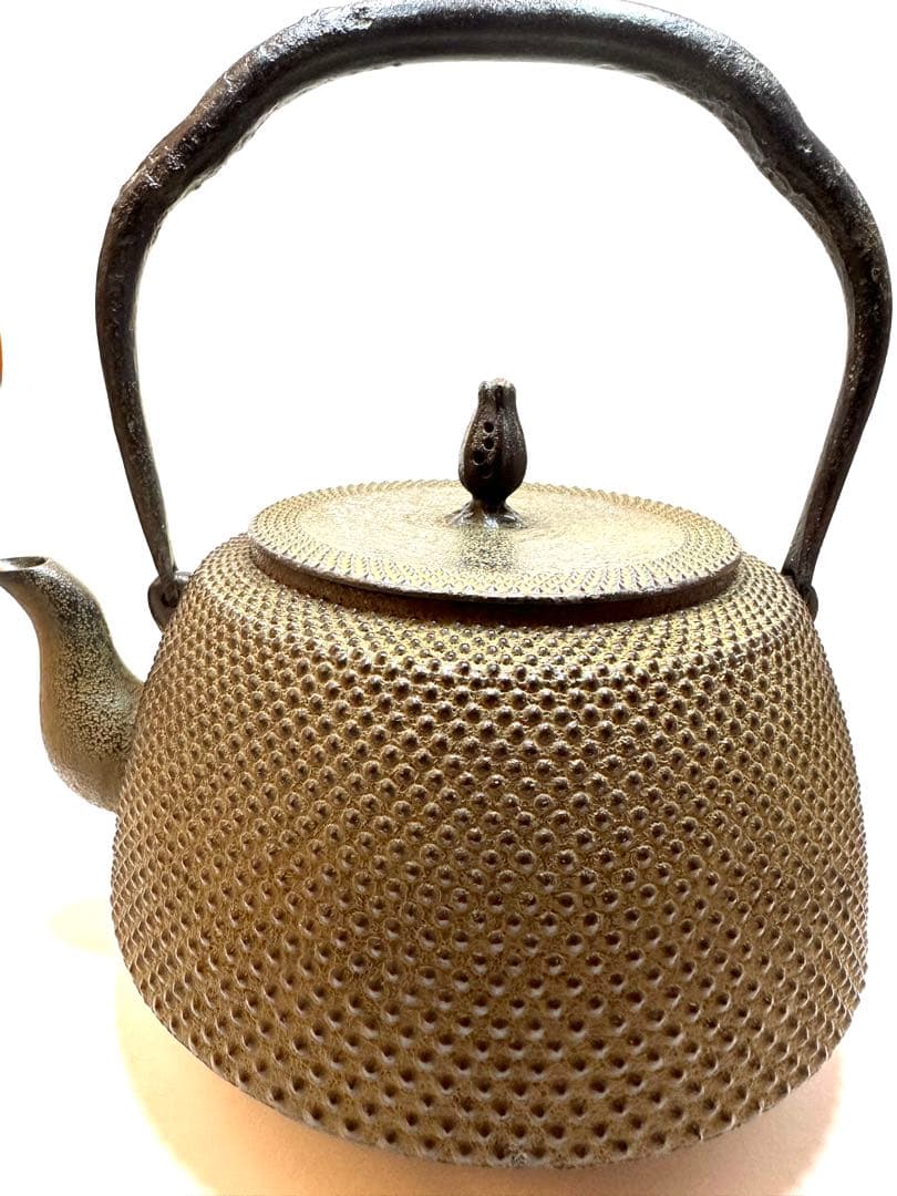 鈴木主膳堂　鉄瓶 1.7L 210×180×225mm 1.78kg 南部鉄器