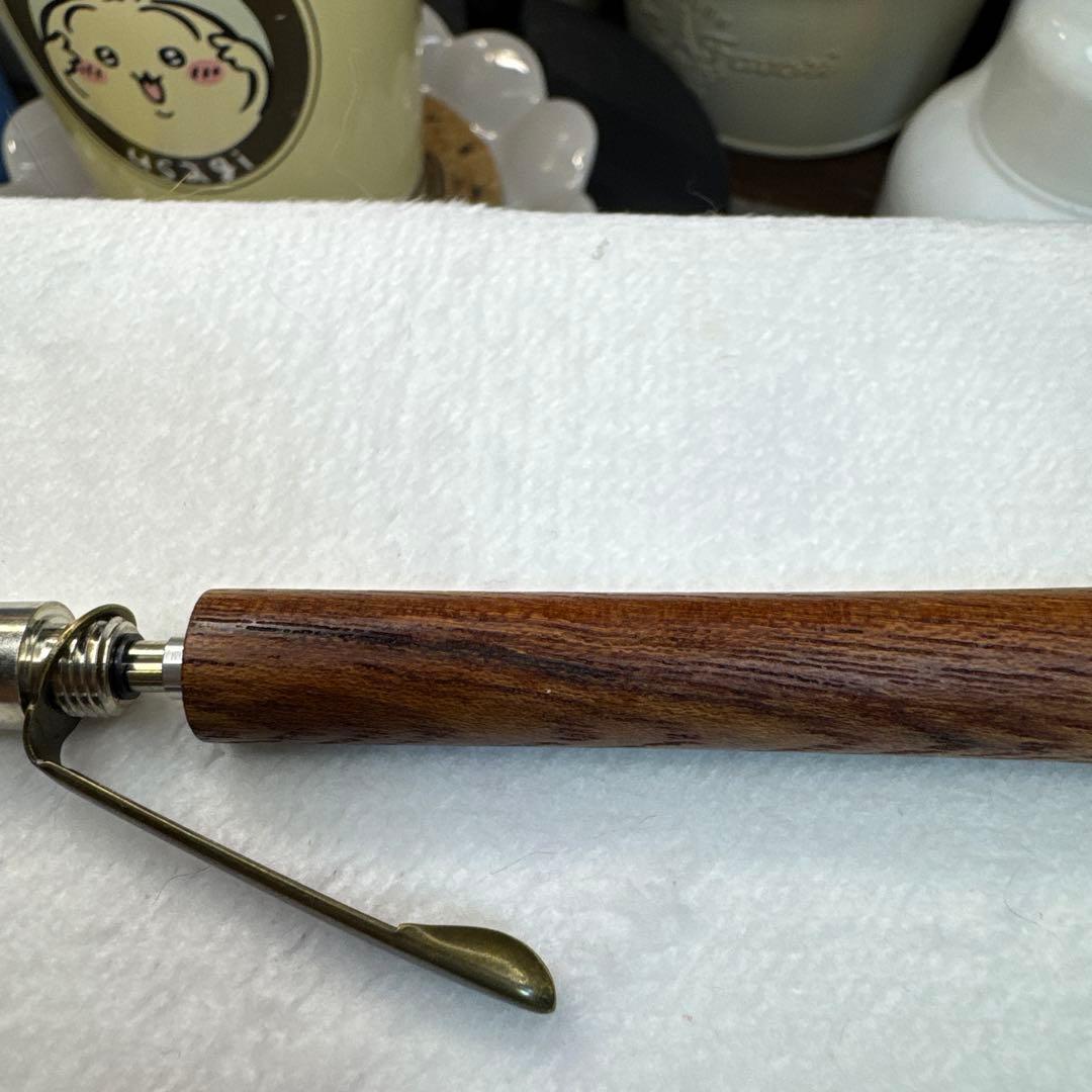 【woodpencraft 木軸ペン】雷神欅