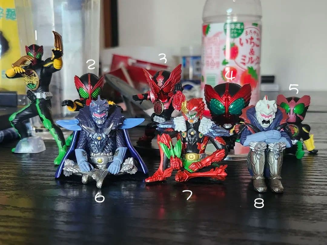 【超豪華まとめ売り】仮面ライダーガチャ オーズ平成２期セット