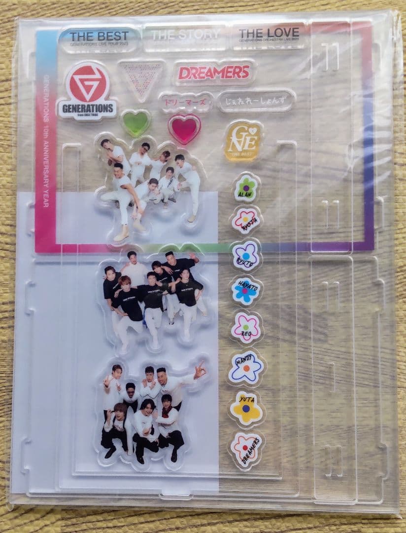 GENERATIONS 10周年 ライブツアーコンプリートBOX & グッズ