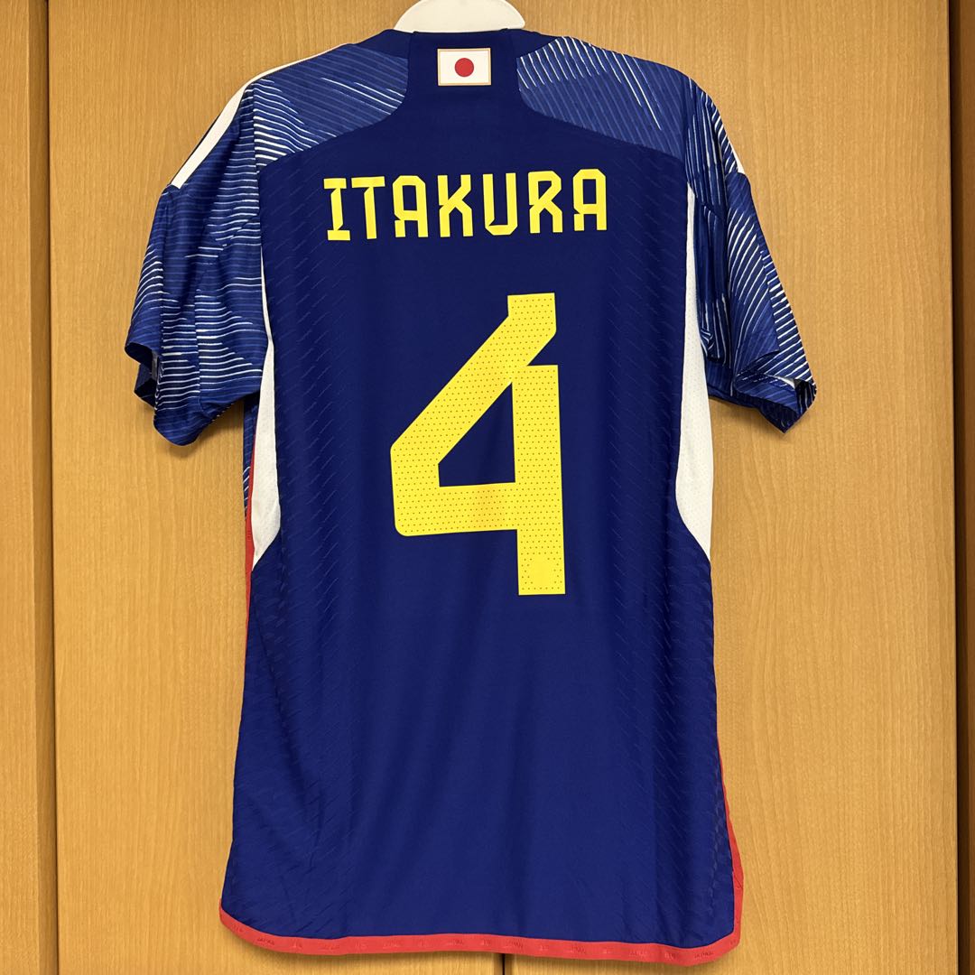 (まめてて)adidas 日本代表 オーセンティックユニフォーム　板倉 4