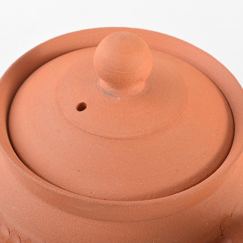 煎茶道具　常滑焼　山七窯　渡辺山七作　保宇夫良　横手急須　共箱　V　R6597