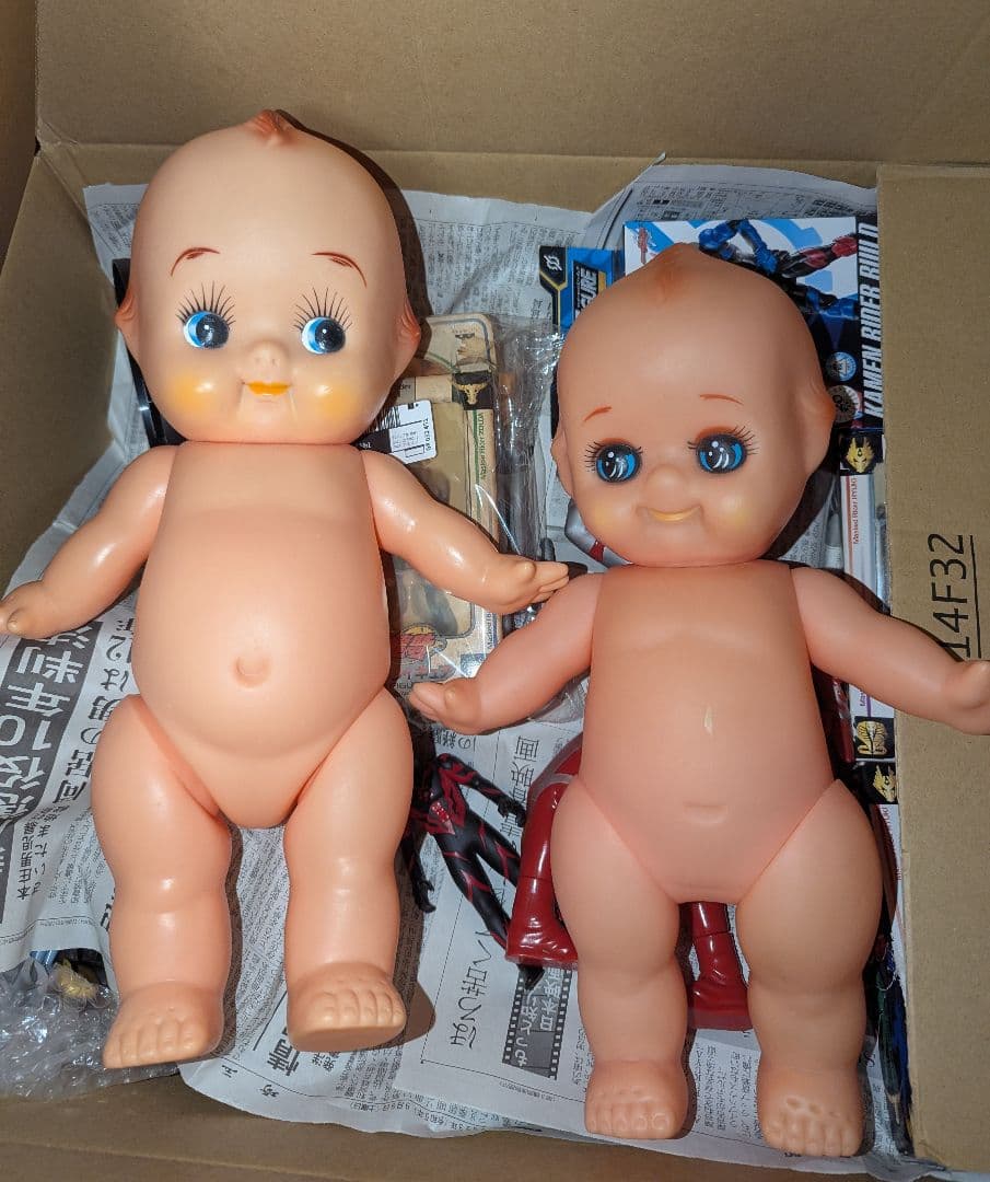 ジャンク フィギュア ソフビ まとめ売り 約51体前後 箱140サイズ