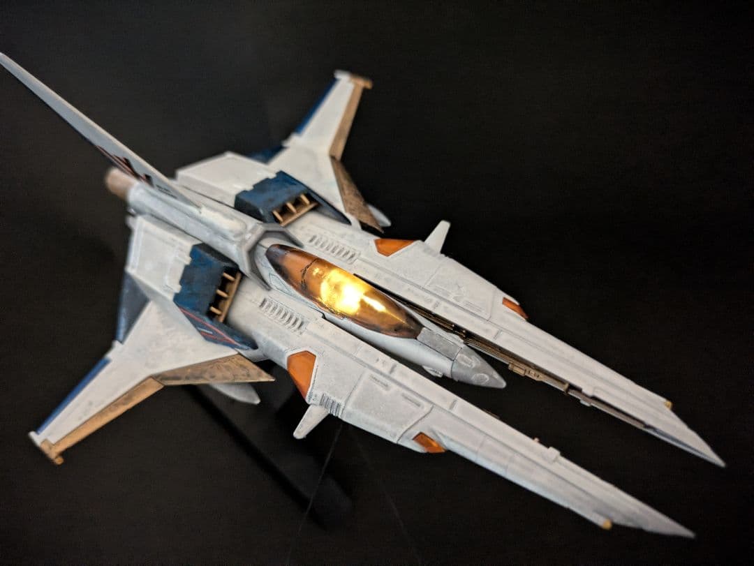 完成品　ビックバイパー　コックピット点灯　塗装済　グラディウス　GRADIUS