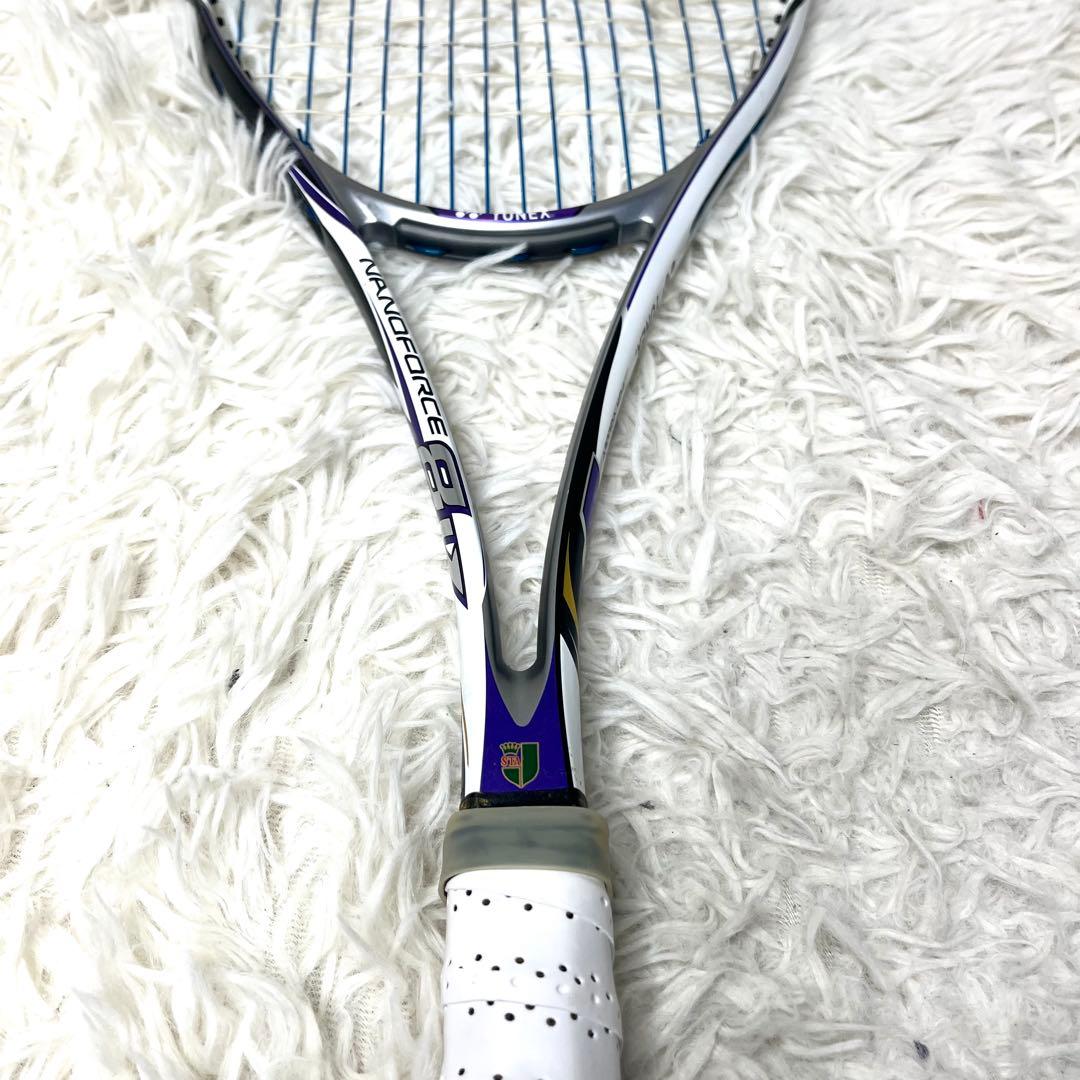 【極美品】 ヨネックス ナノフォース8v REV UL1 ソフトテニスラケット