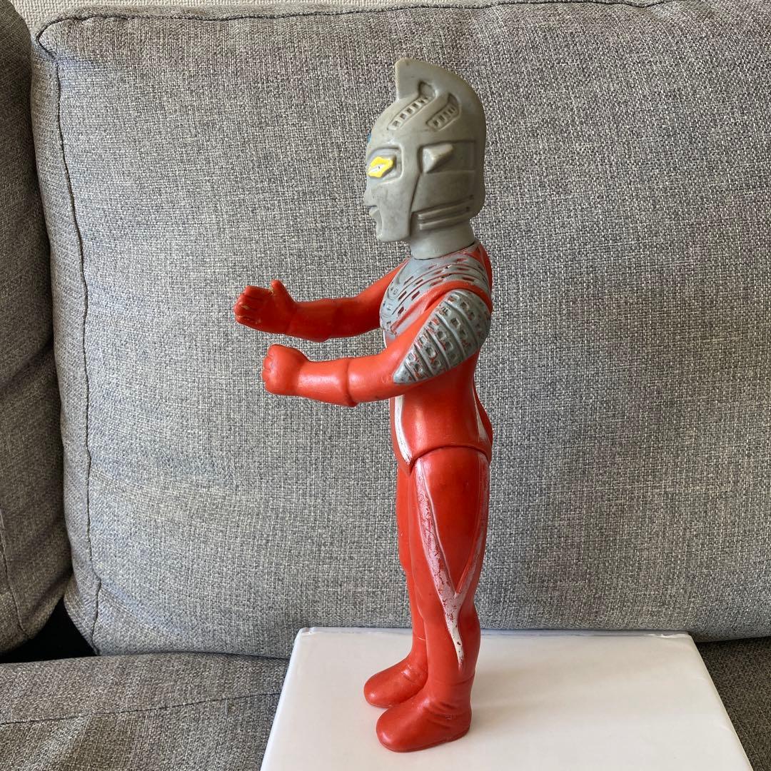 セブン　ソフビ　昭和当時　ウルトラマン　マルサン？ブルマァク？特撮　当時物